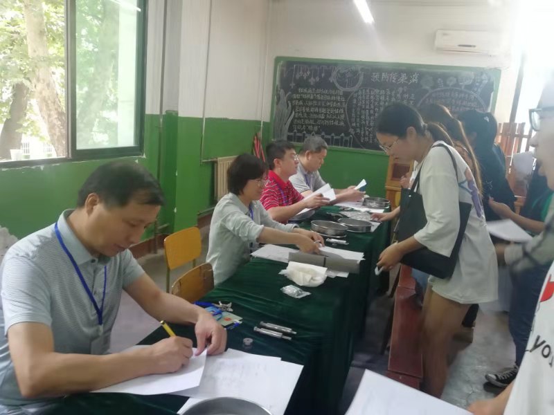 技能鉴定应会考试现场(图1)
